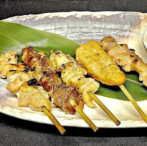 焼き鳥の盛合せ