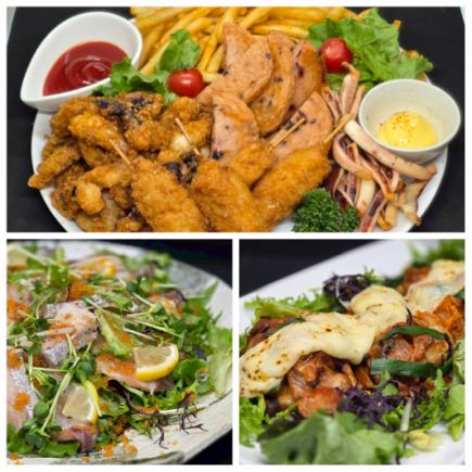 【日～木限定★無制限飲み放題★6000円コース】平日特典★時間を気にせず楽しめるコース♪