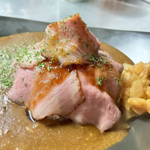 Roast beef curry