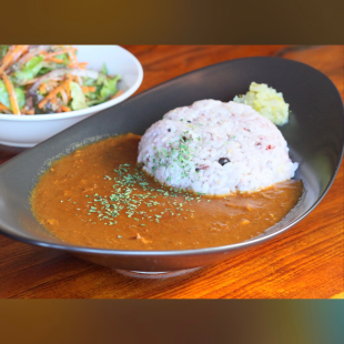 Multigrain rice chicken curry