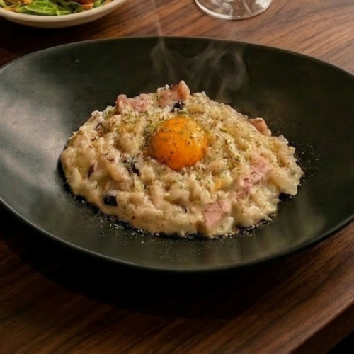 Carbonara risotto