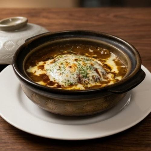 土鍋で食べるカレードリア