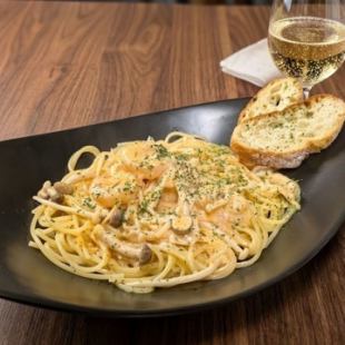 エビのクリームソース