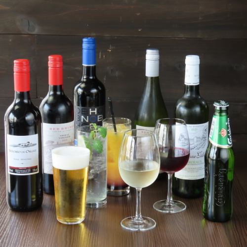 料理と相性抜群のお酒多数