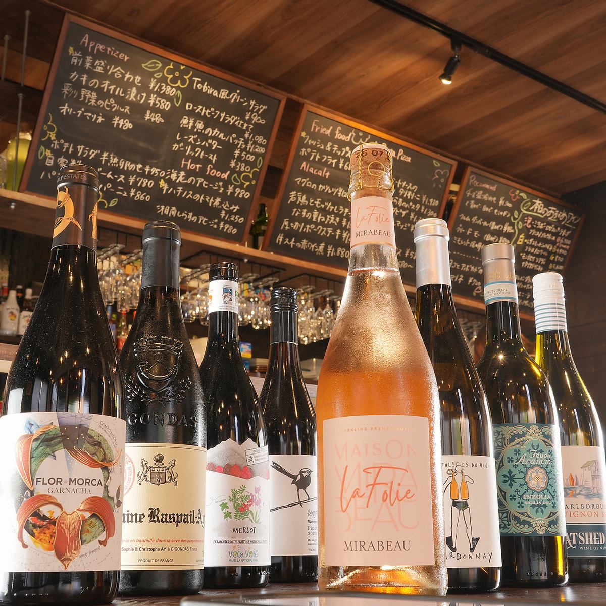 料理とお酒を飲んで食べて満足いただけます!