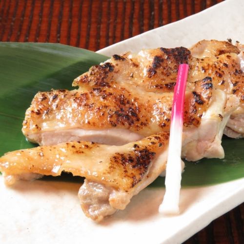 Grilled young chicken with yuzu pepper
