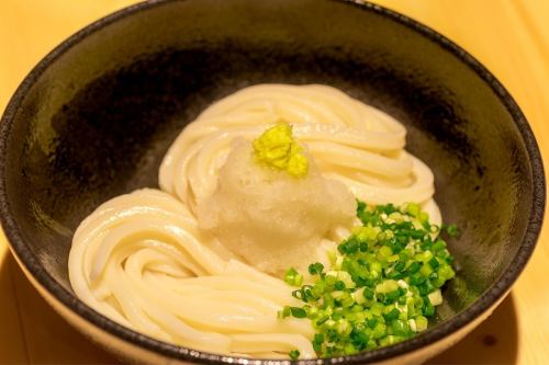 Soy sauce grated udon set