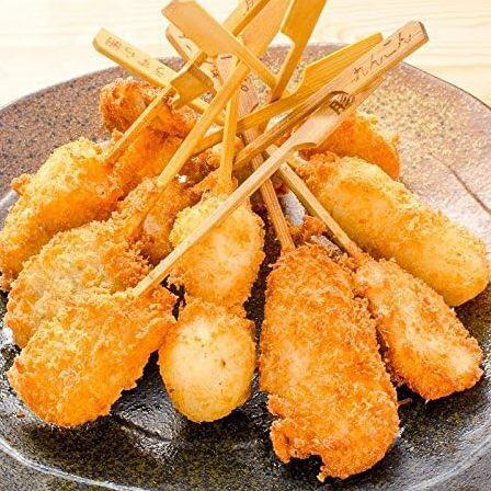 串揚げ盛り合わせ5本