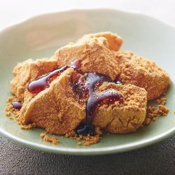 自家製わらび餅　黒蜜きな粉