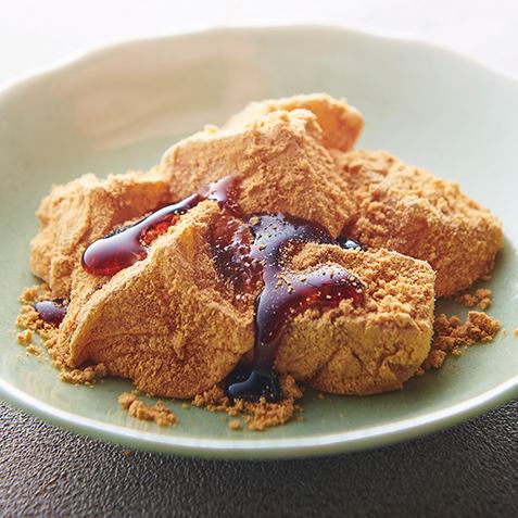 自家製わらび餅　黒蜜きな粉
