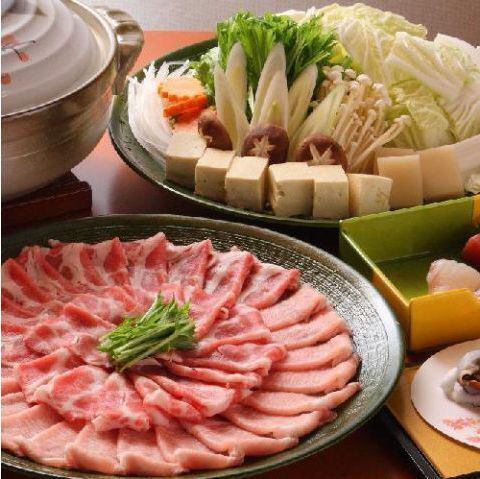 黒豚しゃぶしゃぶコース