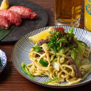 【沖縄の味覚コース】ゴーヤちゃんぷる、沖縄そばなど2階のはりくの味覚を満喫!《飲み放題付》
