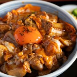 鳥たま丼定食