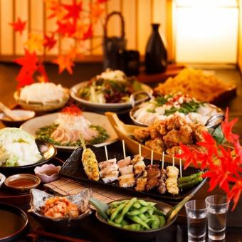 『特別‐プレミアムコース』いつでも3時間食べ飲み放題和牛ステーキ含約45品鍋付7500円⇒6500円