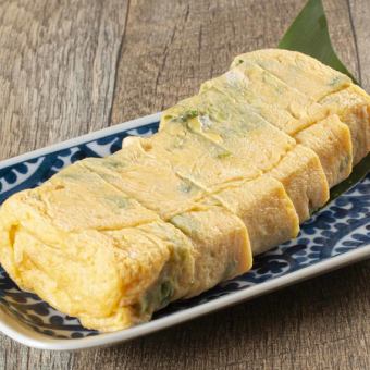 あおさの出汁巻き玉子