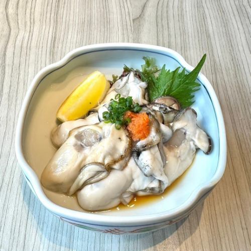 生牡蠣ポン酢