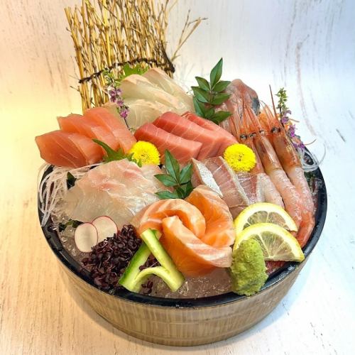 豪華！お造り８種桶盛り