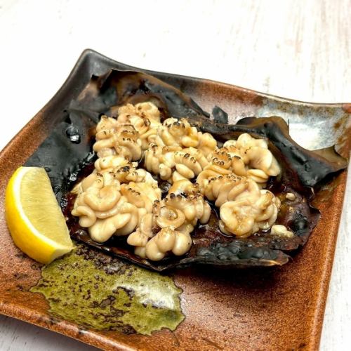 白子の昆布焼き