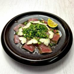 ブリにんにくポン酢