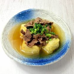 揚げ出し肉豆腐