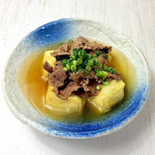 揚げ出し肉豆腐