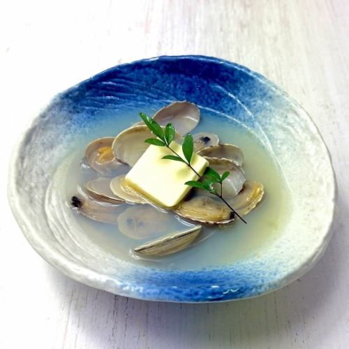 あさり酒蒸しバター