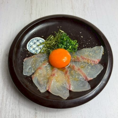 タイの塩ユッケ