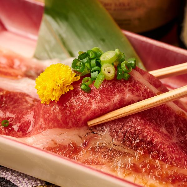 【厳選和牛で魅せる職人の逸品】極上の旨みがつまったの和牛を使用した料理をご提供！