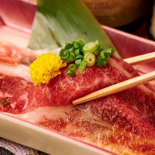[A masterpiece made by an artisan using carefully selected Wagyu beef] We offer dishes made with Wagyu beef packed with the finest flavors!