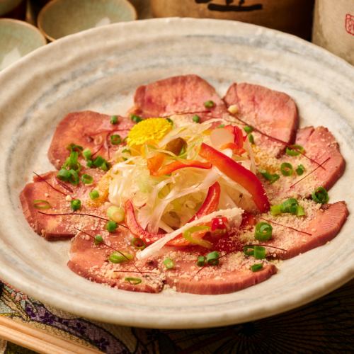 牛タンカルパッチョ