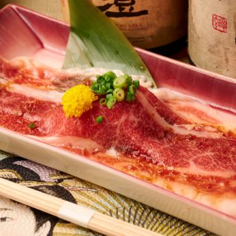 和牛丸ごと１枚炙り
