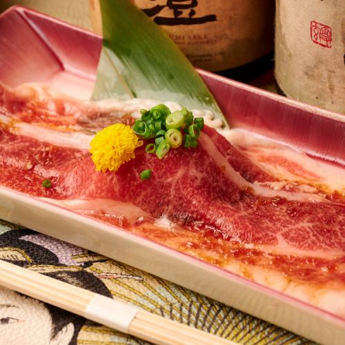 和牛丸ごと１枚炙り