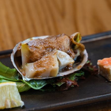 活鮑　ステーキ or 活造里