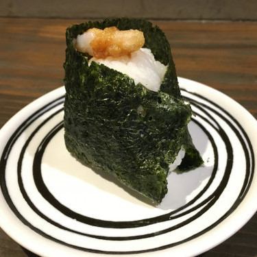 おむすび(バター醤油、えび天)