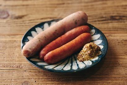 ビール専用ソーセージ３種盛り