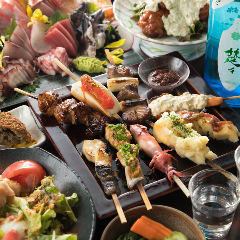 Easy secretary, 7 dishes★2 hours of all-you-can-drink included♪ 4,500 yen (tax included) course
