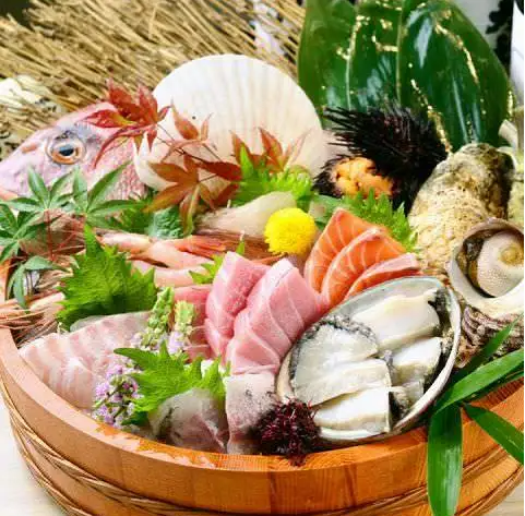 Assorted sea food (seven types)