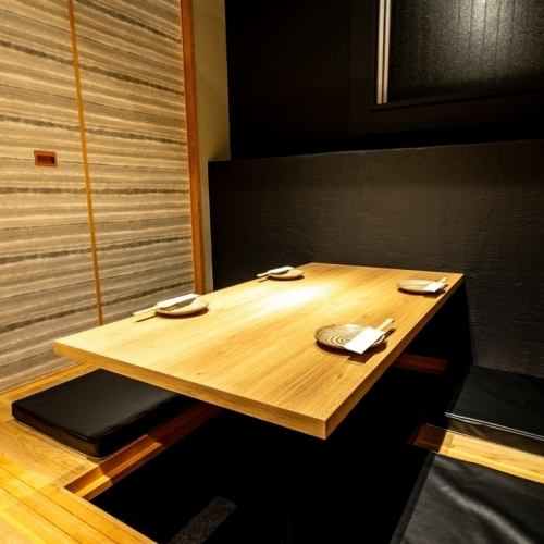 Small groups ~ OK ◎ We have a wide variety of private rooms with sunken kotatsu seats!