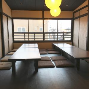 2F Tatami private room OK for up to 50 people! *If you have a large number of people, we recommend making a reservation in advance.*Tatashiki rooms include shared rooms, semi-private rooms, and private rooms.