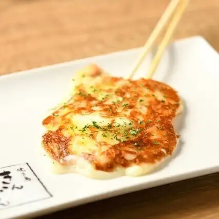 鉄板で焼き上げる女性に大人気♪【チーズ串】