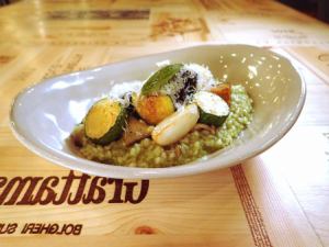 野菜のジェノベーゼリゾット
