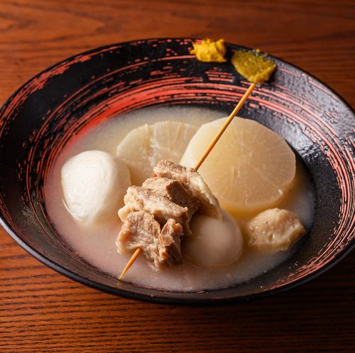 ～醤油を使わない【鯛だし塩おでん】～　盛り合わせ