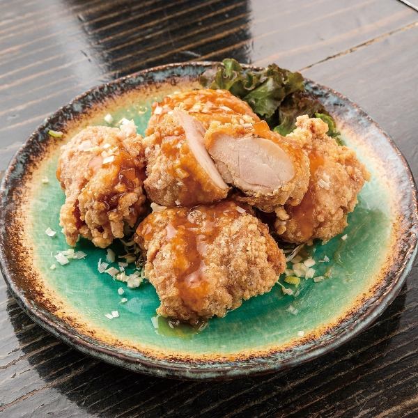 【北海道名物！おつまみといえばこれ◎】小ばちゃんザンギ858円(税込)