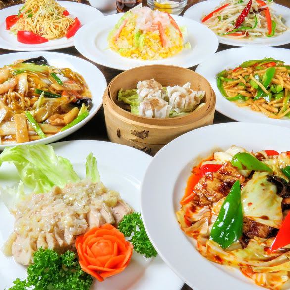 All-you-can-eat authentic Chinese food! 50 dishes of all kinds. ``Table order buffet'' with 120 minutes of all-you-can-drink♪