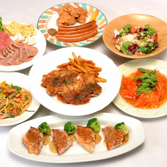 從10月1日起，將推出包含7道菜品和120分鐘無限暢飲（最後點餐時間為90分鐘）的“新雜喉套餐”，售價5,000日元。