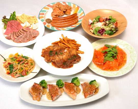 10월 1일부터【120분(90분 라스트 오더) 음료 무제한】【신자코바팩】전 7품 5,000엔 |