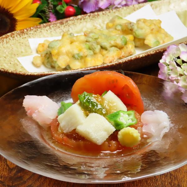【四季を感じる】季節限定メニュー(税込み830円～)