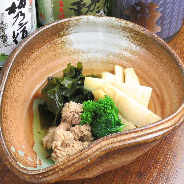 季節限定メニュー。京都で料理を学んだ店主だからできるおもてなしを、味わってみませんか。730円(税込)～