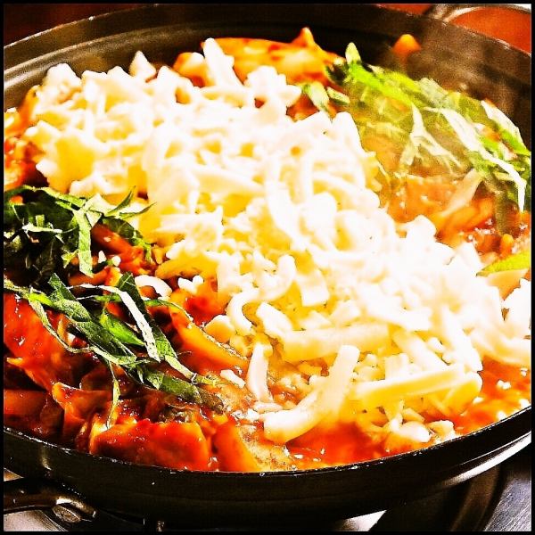 Recommended for welcome and farewell parties ◇The 7-item cheese dak galbi course with premium all-you-can-drink is 3,980 yen including tax!!
