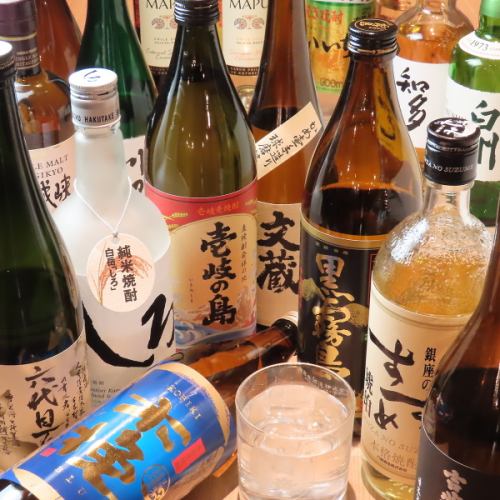 Specially selected shochu ◎